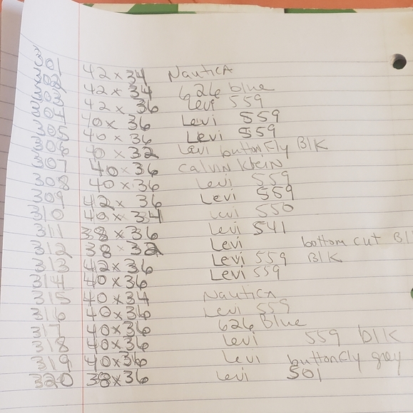 Men's Levi jeans - Picture 3 of 11